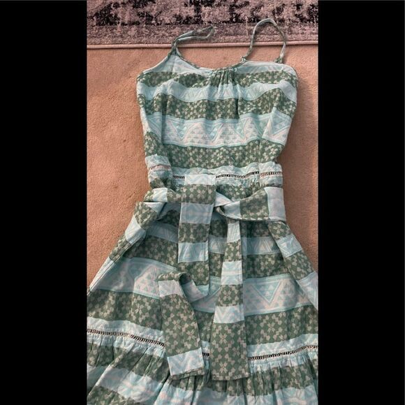 NWT devotion twins long zakar mint green chara dress O/S - Picture 4 of 10